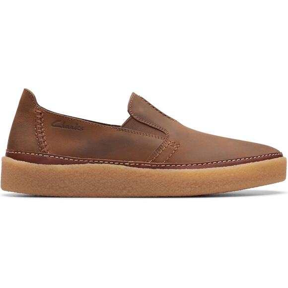 NWT Clarks Men\'s Oakpark Step Loafer, Beeswax Leather, 7